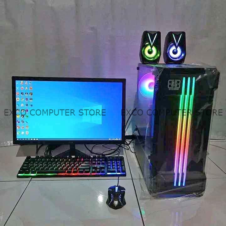 1 SET KOMPUTER PC GAMER HARDDISK 1000 GB SSD