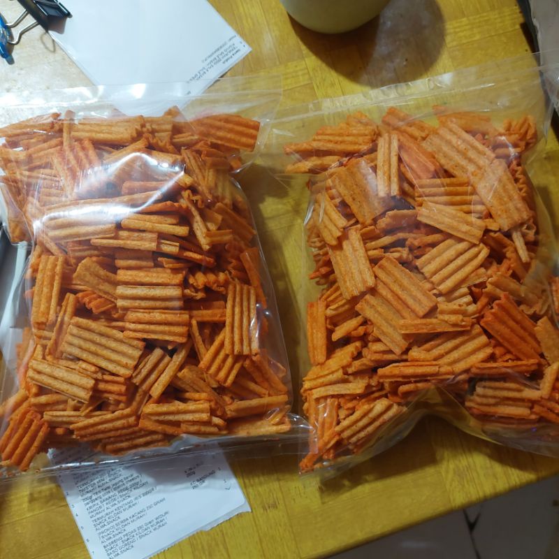 

Keripik Kentang Iris Bergelombang 200gr