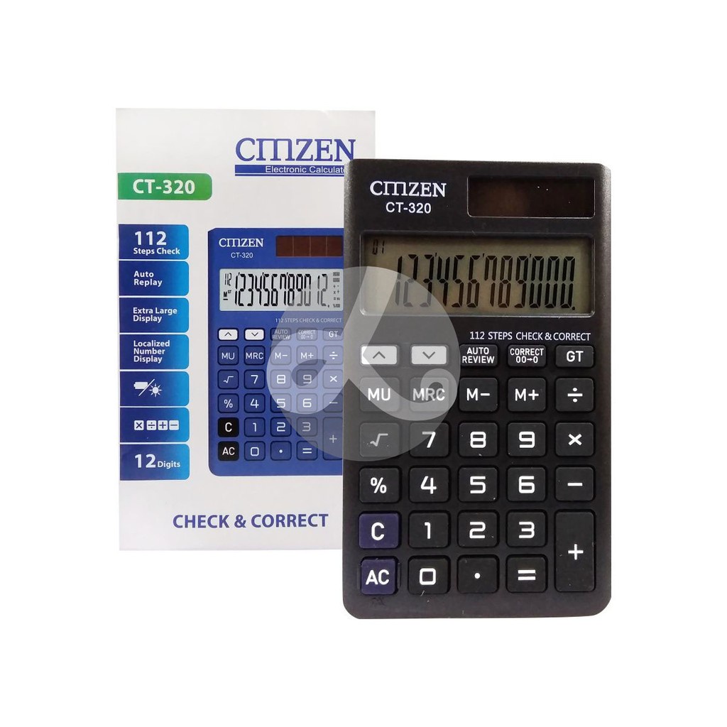 

Kalkulator Mini 12 Digit CMZEN CT-320 Calkulator CMZEN Colorful CT-320