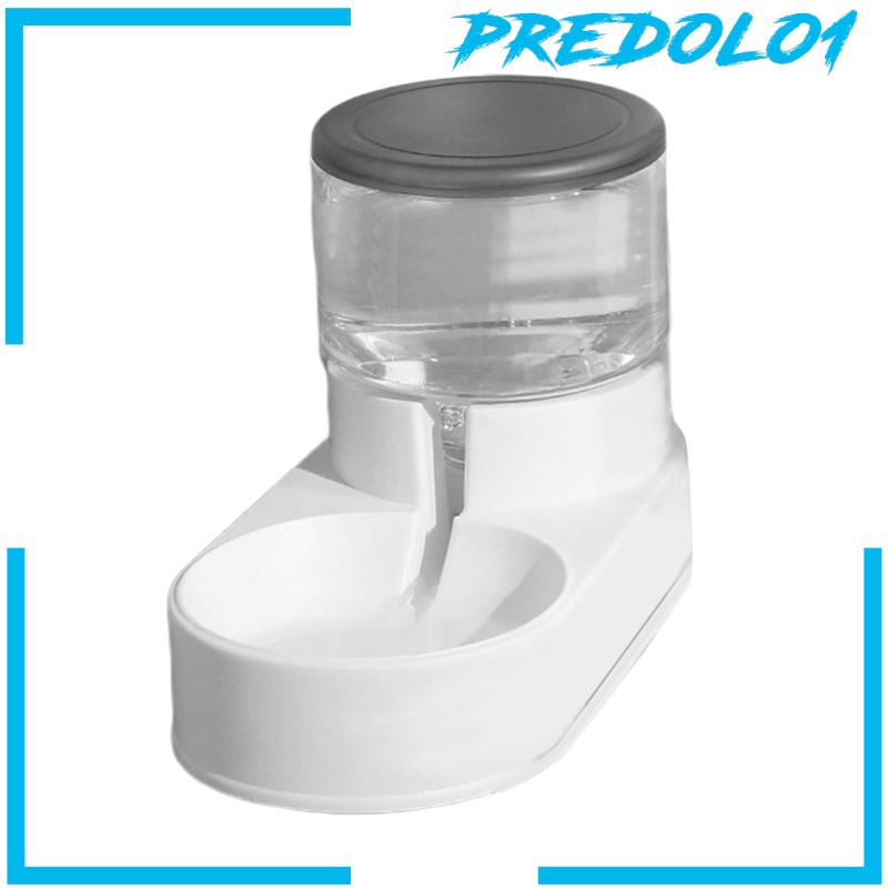 [Predolo1] Tempat Makan Hewan Peliharaan Otomatis Waterer Kucing Anjing Piring Minum Air Mancur Nonslip Base