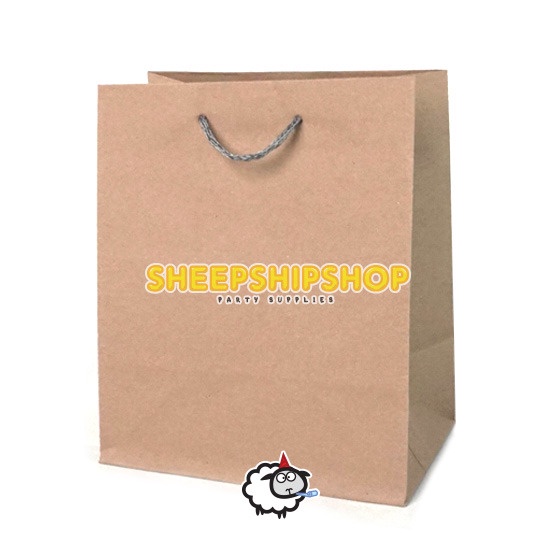 

PAPER BAG CRAFT POLOS 18x22x12 CM / Tas Bingkisan Parcel Ulang Tahun Lebaran