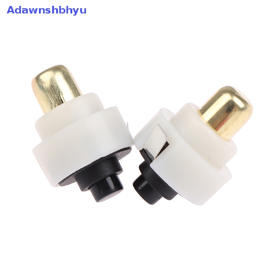 Adhyu 2Pcs 20mm Senter LED Tombol Tekan Saklar ON/OFF Elektrik Torch Tail Switch ID