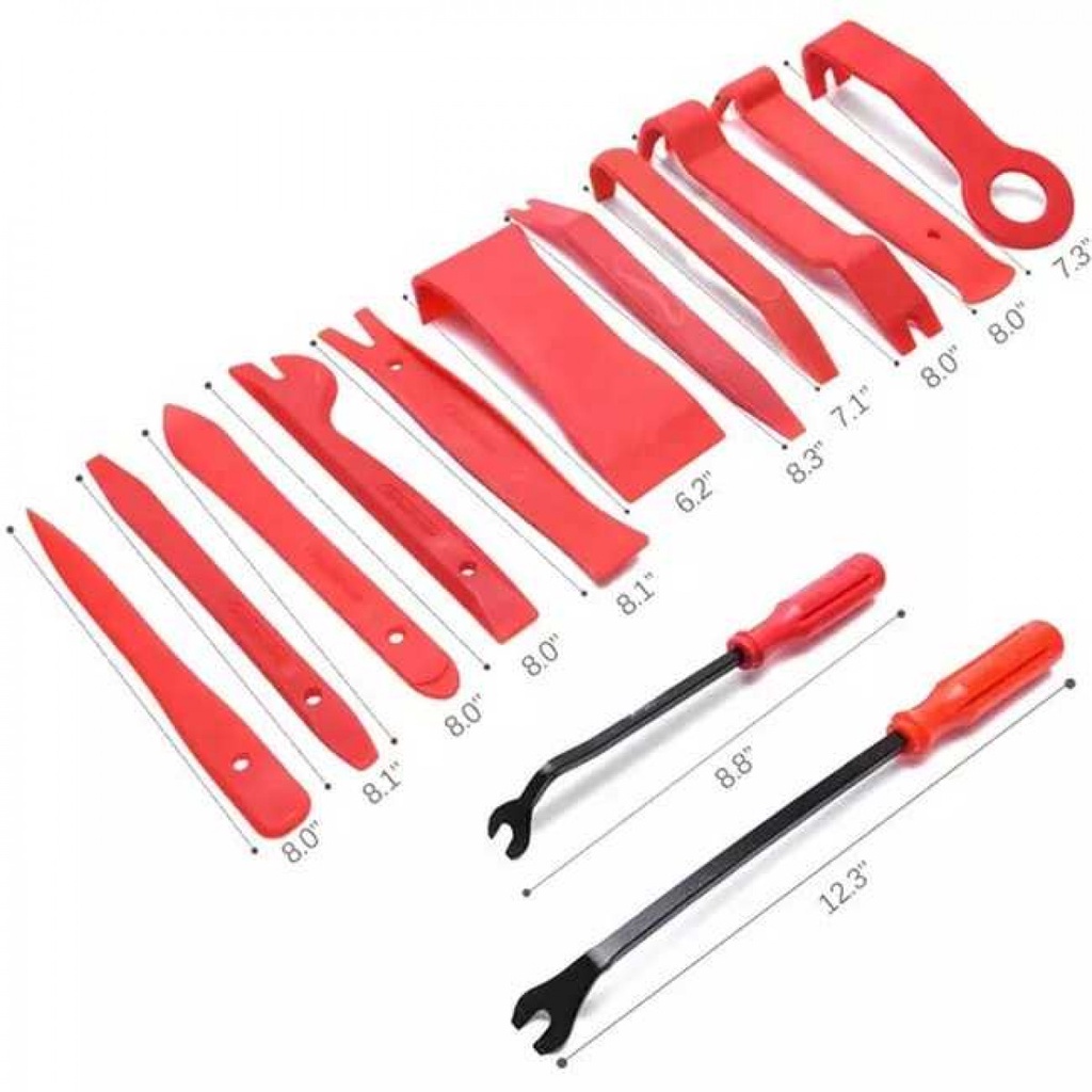 Set Alat Reparasi Dashboard Mobil Trim Removal Tool 13 in 1