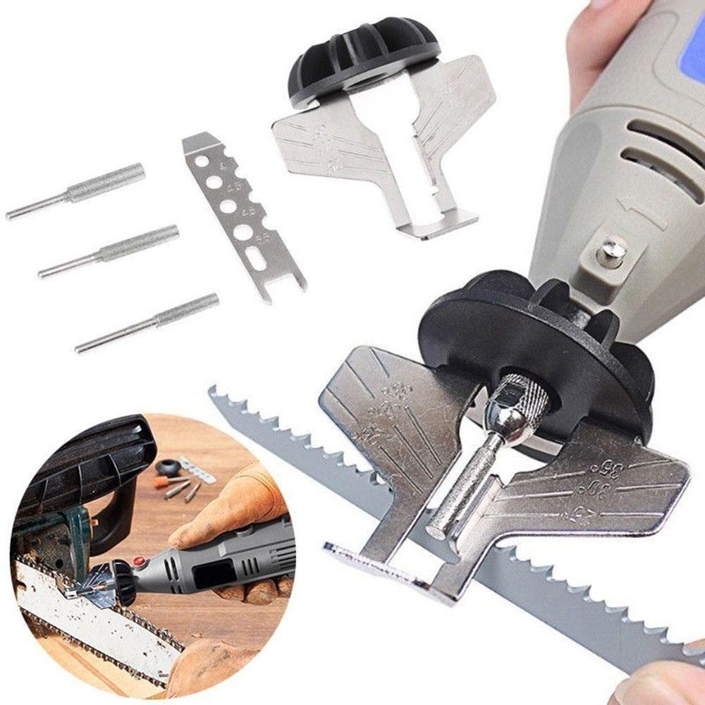 Populer Poles Penggiling Listrik Awet Panduan Adaptor Bor Bor Mini Drill Power Tool Sharpening Attachment