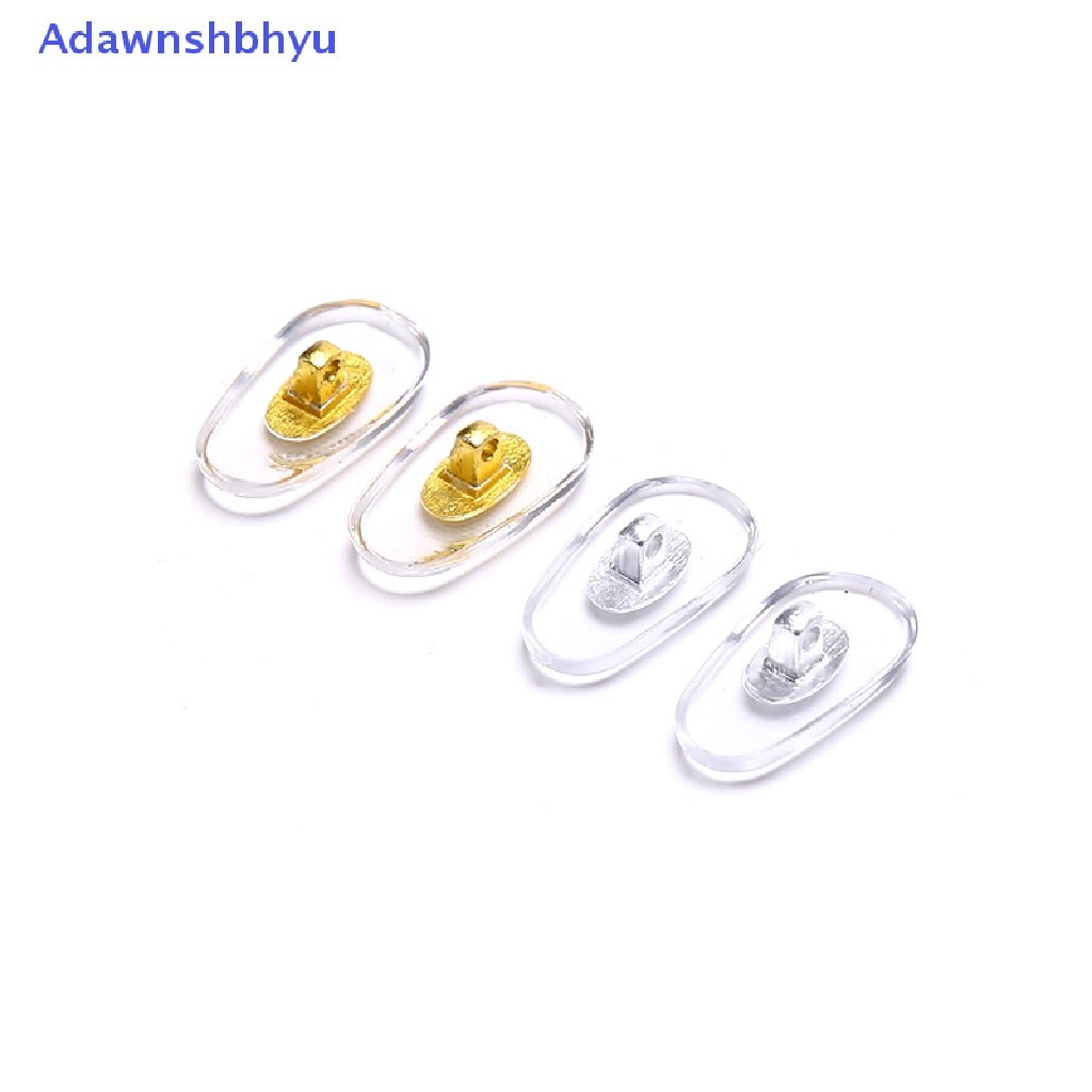 Adhyu 10pasang Bantalan Hidung Anti Slip Bahan Silikon Untuk Kacamata Eyeglasses Accessories ID