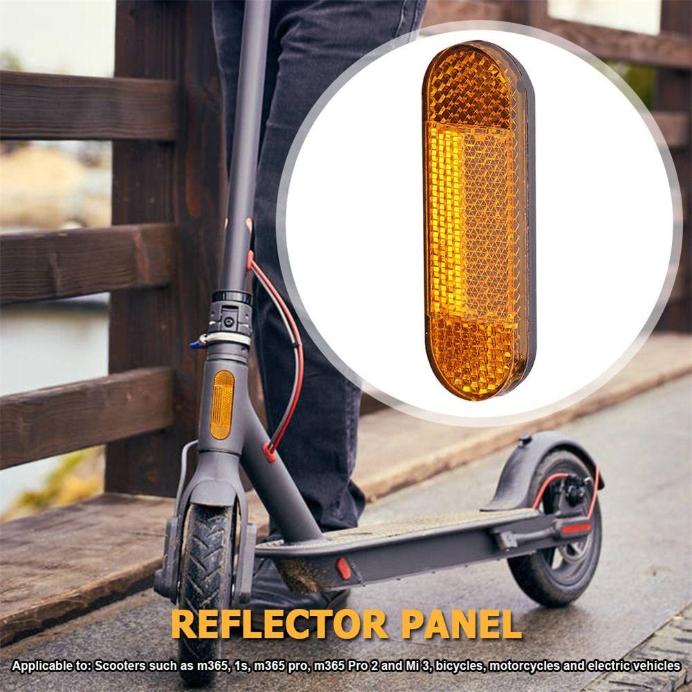 Rebuy Night Warning Reflector Universal Bike Part Front Rear Malam Berkendara Skuter Listrik Garpu Depan Reflektor Sepeda