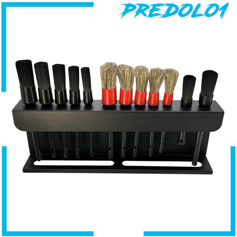 [Predolo1] Detailing Brush Holder Alloy for Auto Cleaning Detailing Tools Hanger