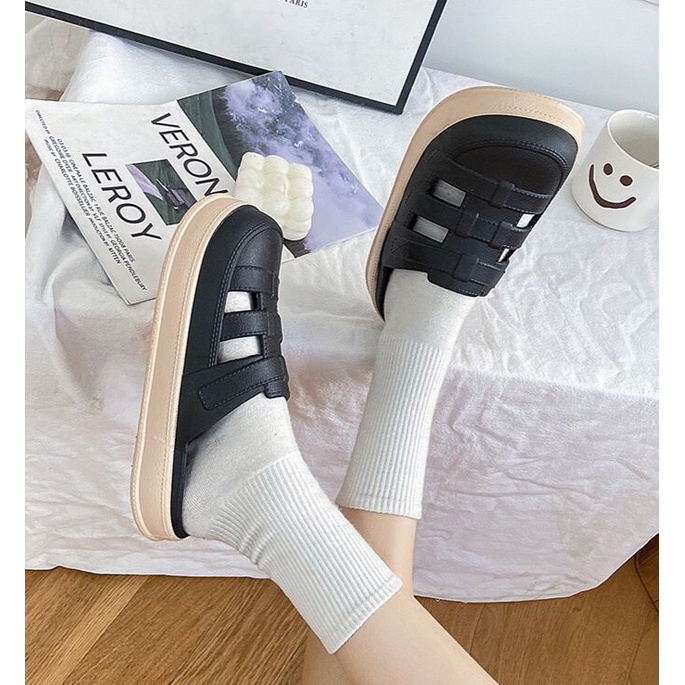 TOPGROSIR TG1692 Sandal Selop Bapao Import Sandal Tulang Selop Bulat Terbaru