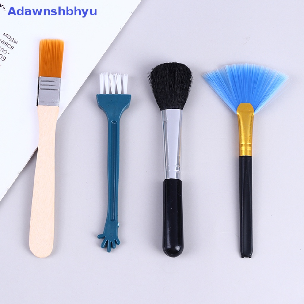 Adhyu 1Set Alat Pembersih Keyboard Laptop Brush Kit Phone Dust Brushes Crevice Cleaning ID