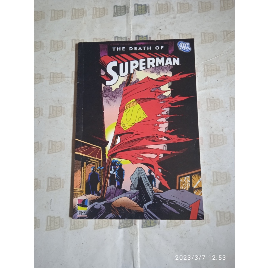 komik the death of superman 1 terbitan pmk