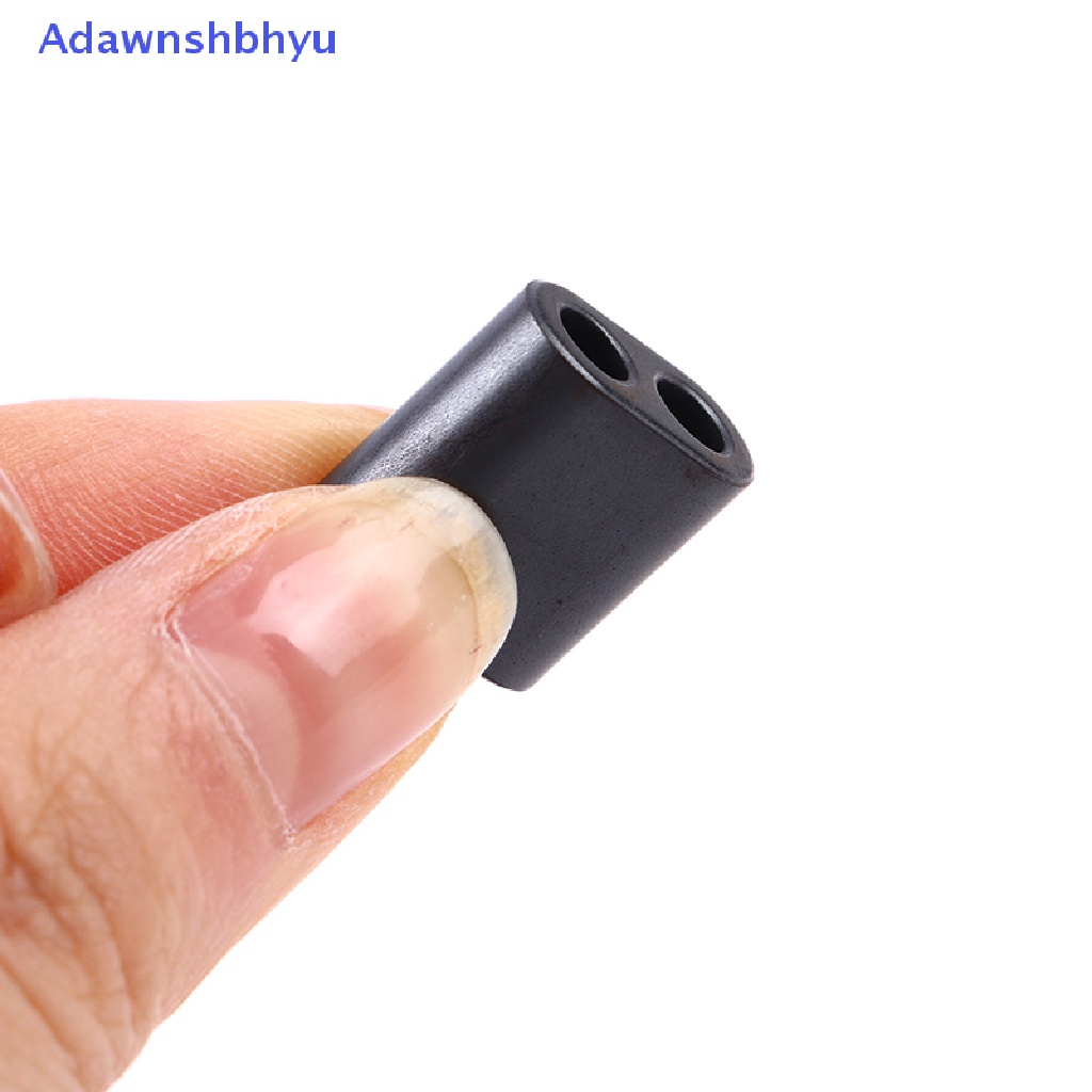 Adhyu 10pcs RF Ferrite Core Lubang Ganda RF Magnet RF Aksesoris 13.5 * 7.5 * 14mm ID