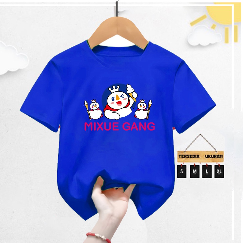 ASY KAOS ANAK CWO/CWE USIA 2 THN-10 THN SABLON MIXUE 3