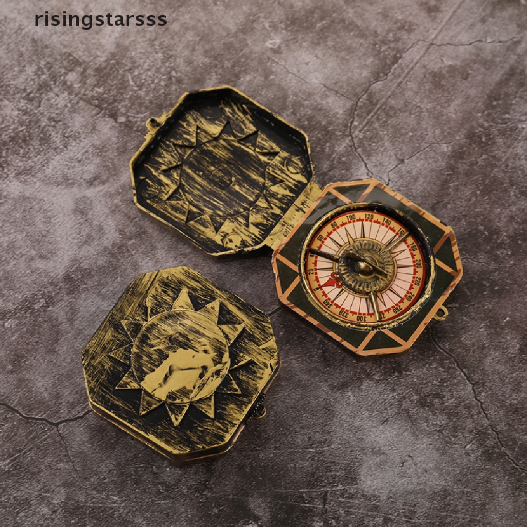 Rsid Span-new 1pc Vintage Fancy Toy Compass Untuk Dekorasi Mainan Kompas Hadiah Anak Compass Jelly