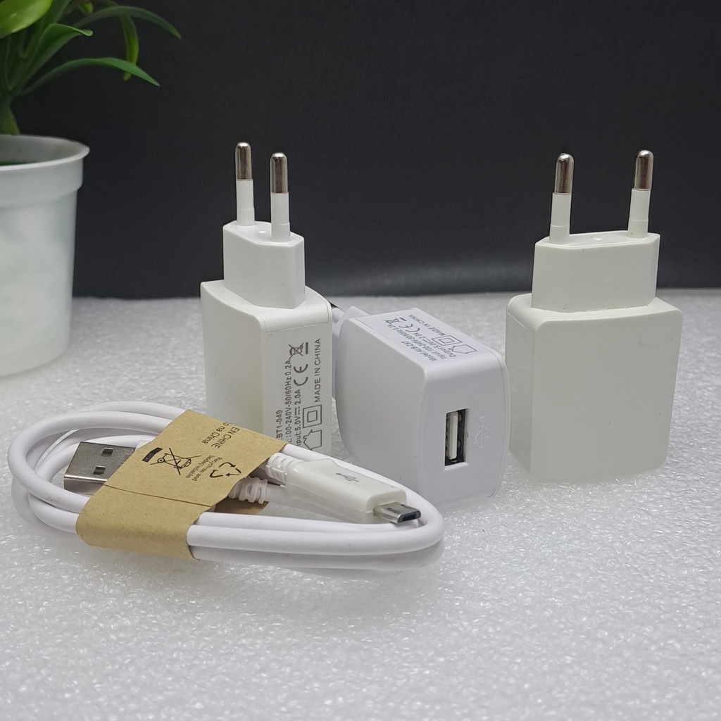 CHARGER MICRO USB 2A MURAH CHARGER ADVAN ASUS EVERCROSS SMARTFREEN UNIVERSAL ORI BT1-049