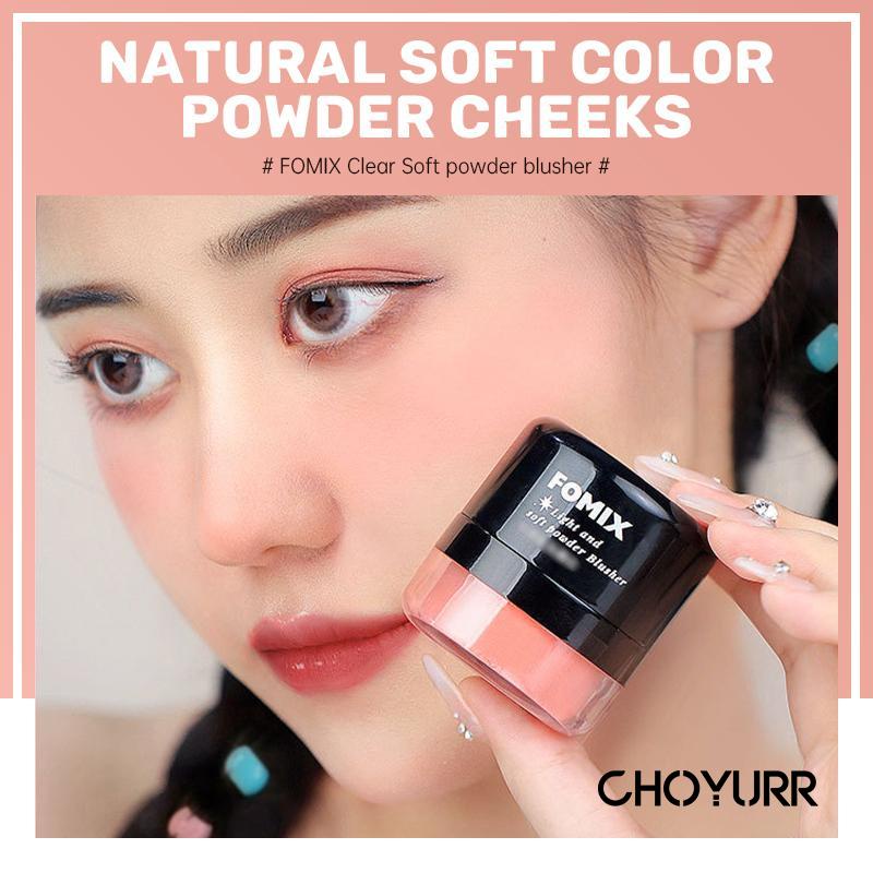 【COD】FOMIX Perfect Cheek Blush Go Powder Blush On Perona Wajah Blush On Matte Blush On Powder Bedak Bantal Udara-CH