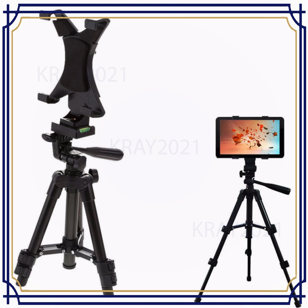 Universal Tablet Holder Mount 1/4 Screw Bracket Tripod -TP043