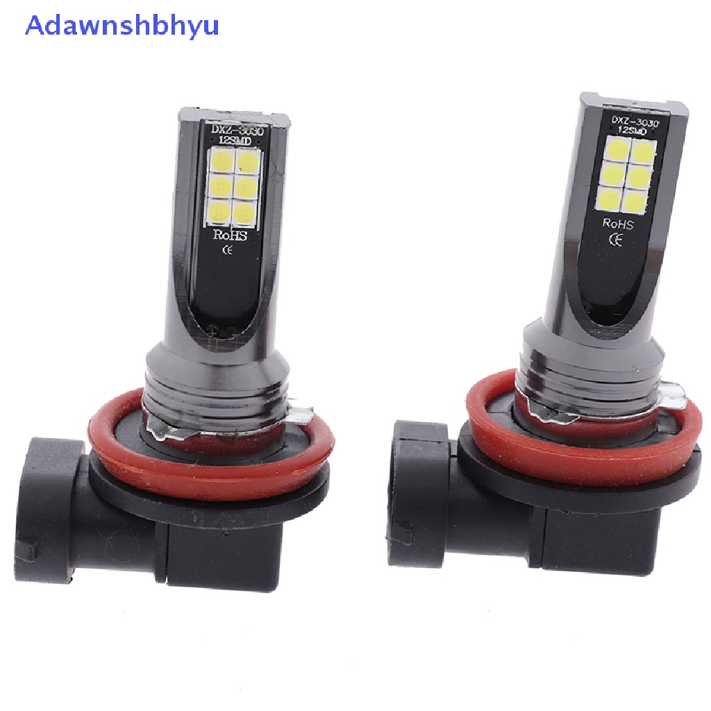 Adhyu Sepasang H11 LED Headlight Kits 110W 20000LM Bohlam Lampu Kabut 6000K Mengemudi Lampu DRL C ID