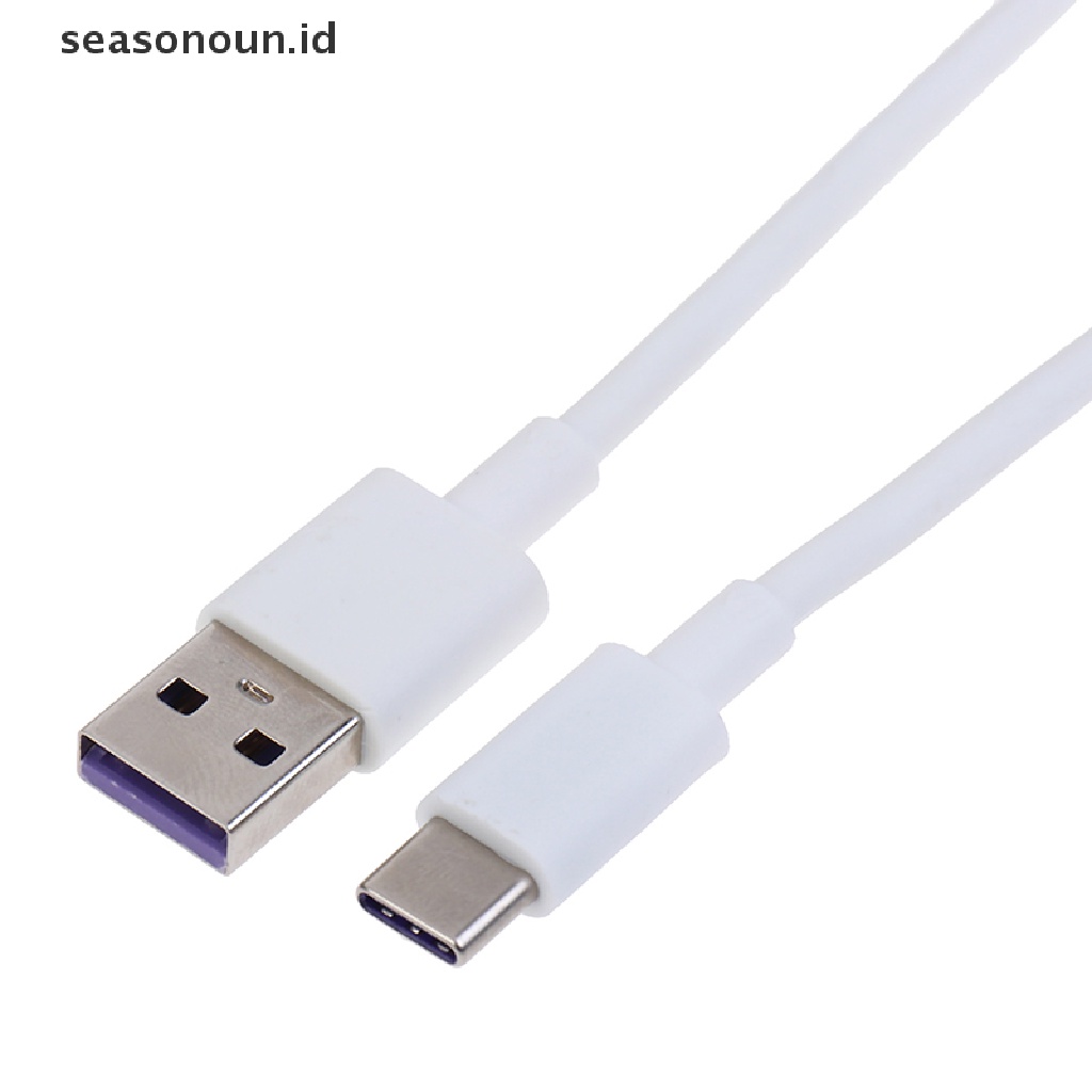 Kabel Seasonoun 5A Micro USB/Type-c Kabel Charge Cepat Sync Data Android USB Charger Cables.