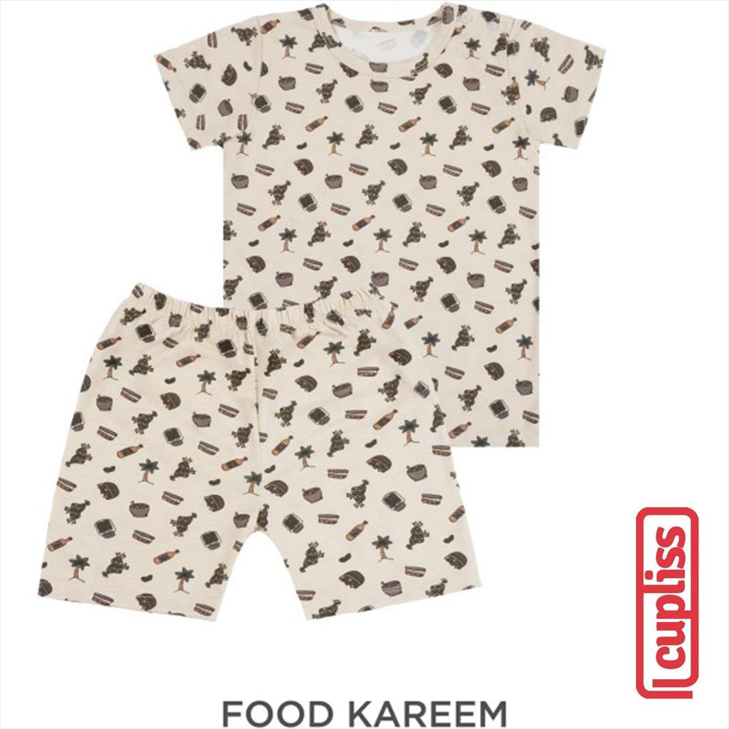 Food Kareem Little Palmerhaus Shoulder Button Short Sleeve