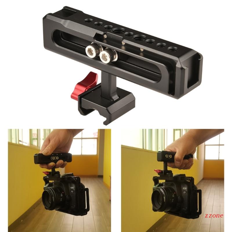 Zzz SmallRig NATO Top Handle Quick Release Handgrip, Dudukan Sepatu Dingin Bawaan,1Per4 ''