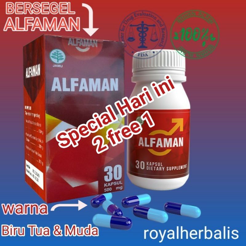 100% ORIGINAL ciri alfaman asli | Alfaman asli multi fungsi