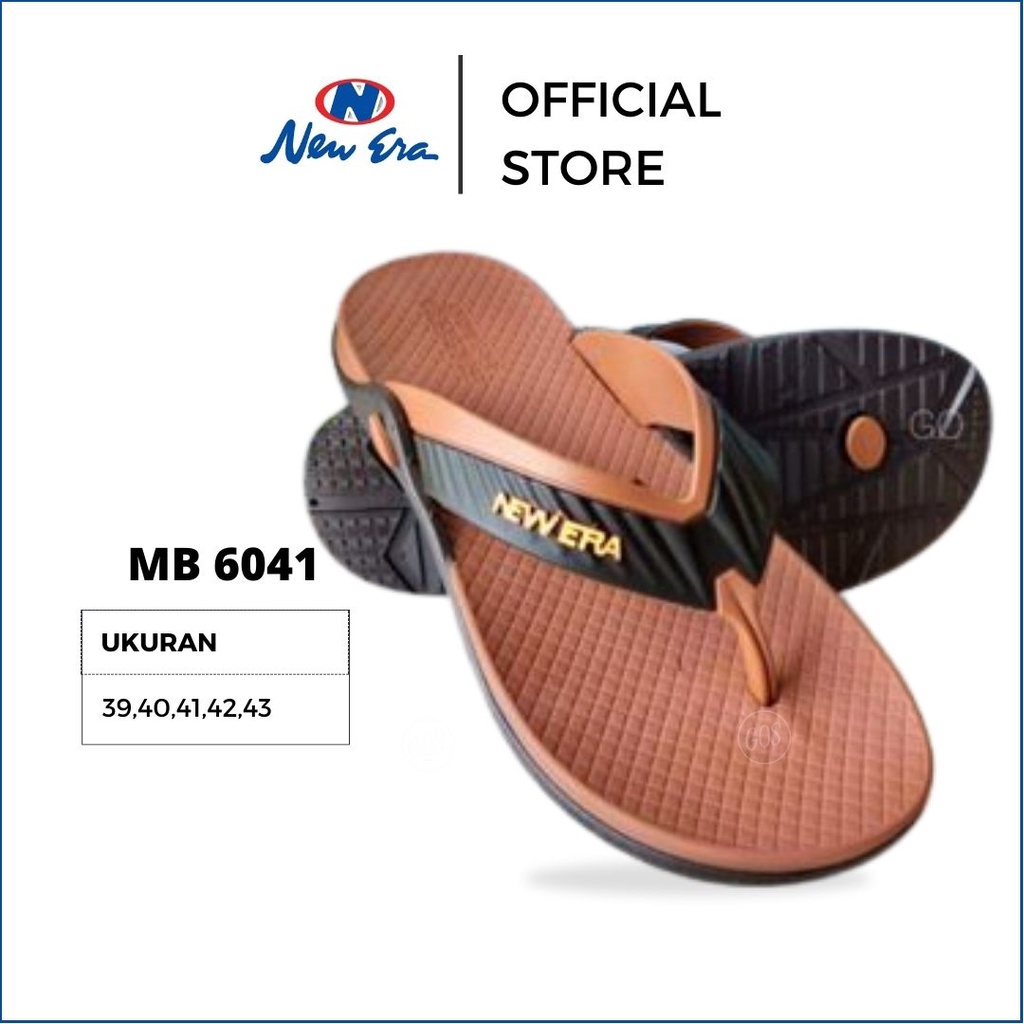 NEW ERA MB 6041 SANDAL JEPIT PRIA Sandal Karet Pria Distro Casual Sandal Pria Keren Terbaru