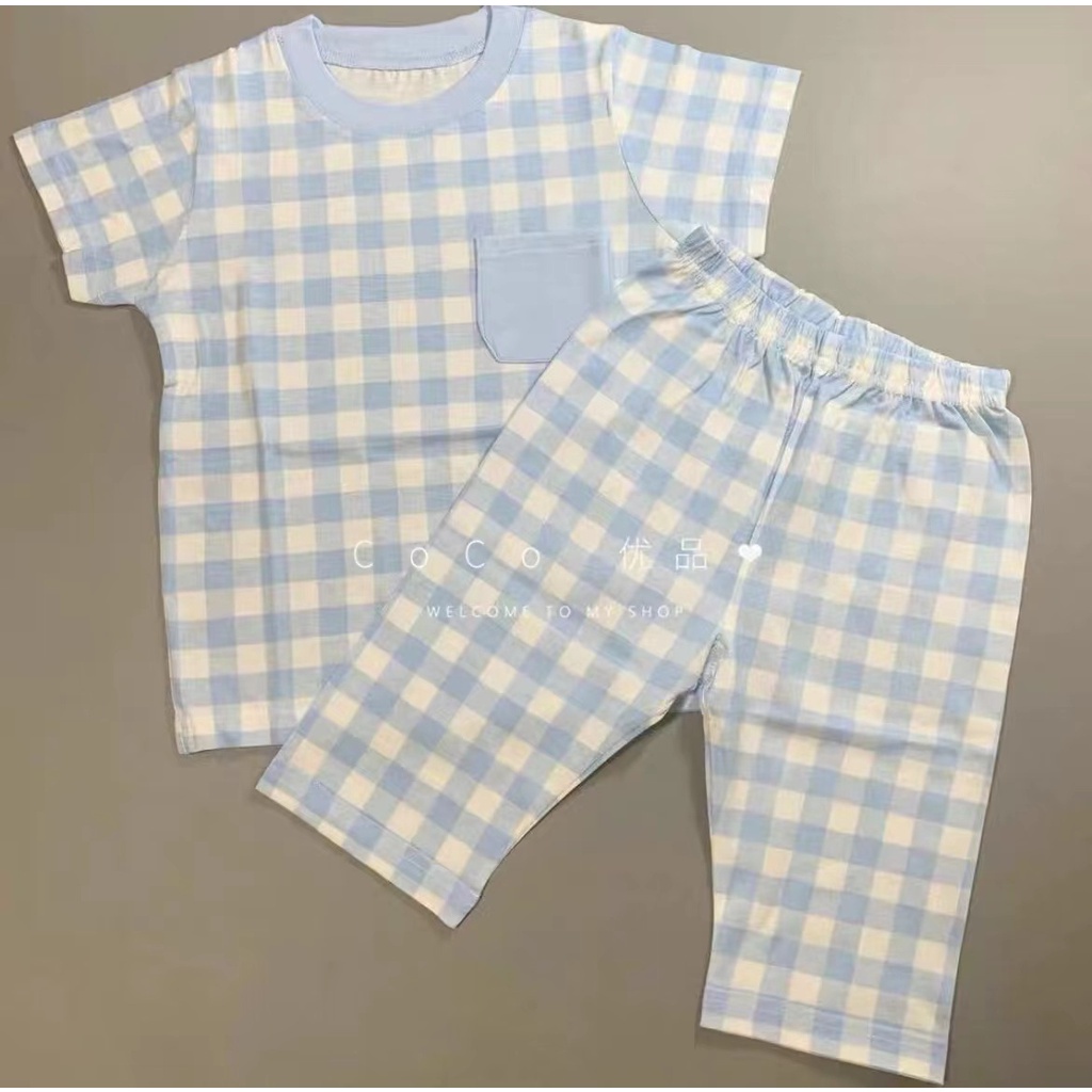 PIYAMA SETELAN SET ANAK BAJU TIDUR ANAK PEREMPUAN LAKI LAKI SUPER SOFT UNIQLO