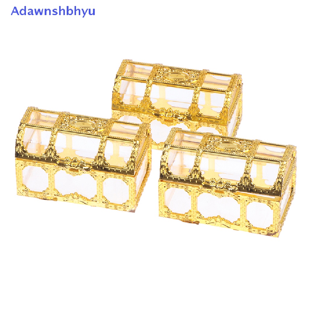 Adhyu 1:12 Dollhouse Miniature Storage Box Treasure Chest Simulation Furniture Model ID