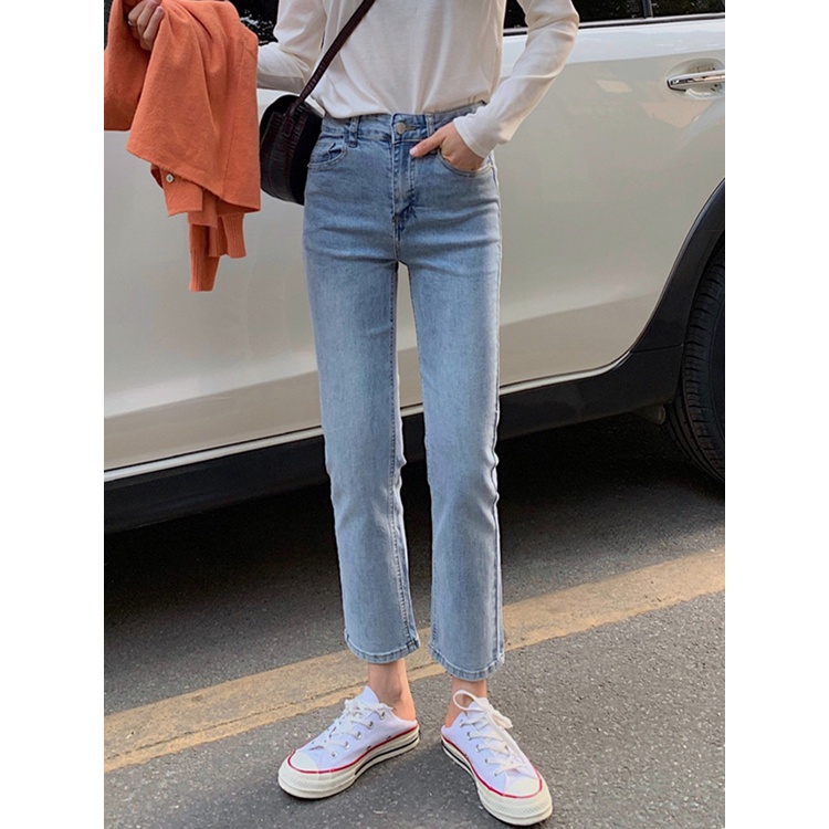 Skinny Jeans Wanita / HW Boyfriend Jeans Wanita /Ada Melar Celana Denim