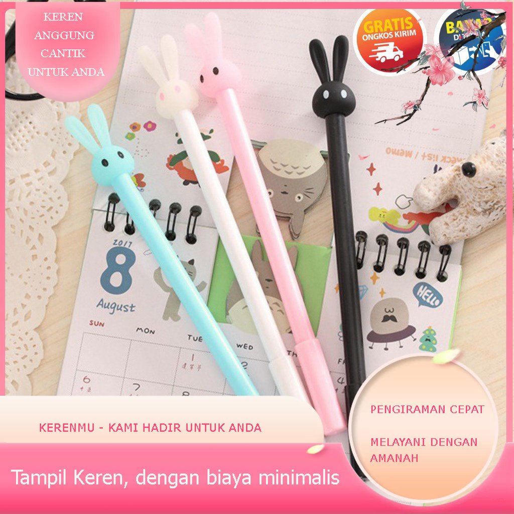 

OT292 - PENA GEL KELINCI 0.5MM KERENMU PULPEN GEL PENA MURAH PENA IMPOR PENA JAKARTA PENA COD