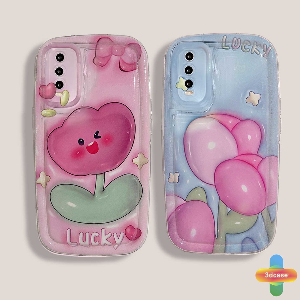 Case VIVO Y02 Y21S Y20S Y35 Y12i Y12S Y22 Y22S Y12 Y20 Y15S Y15C Y91C Y16 Y21 2021 Y21A Y21T Y30 Y3S Y33T Y15A Y01 Y01A Y21E Y21G Y91 Y30i Y93 Y95 Y15 Y17 Y50 Y53S Y51 2020 Y51A Y10 Y33S Y1S Y11 Y31 Lovely Tulips Transparent Case