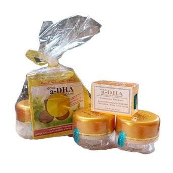 Paket Adha Gold asli + sabun