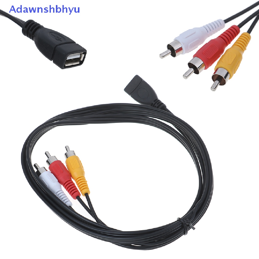 Adhyu 5feet/1.5m usb 2.0 female Ke 3kabel adapter camcorder video a/v Adhyu ID