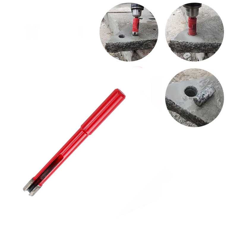 (BISA COD) FTIHSHP VENSTPOW Mata Bor Hole Punch Carbide Diamond Marble Granite Drill Bit - V12