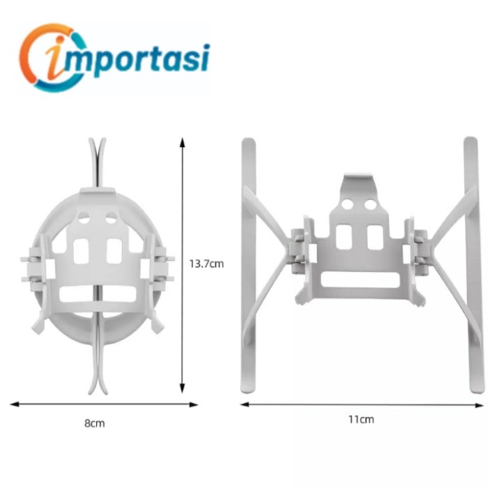 Foldable Landing Gear DJI MINI 3 PRO Heightening Kaki Drone Lipat