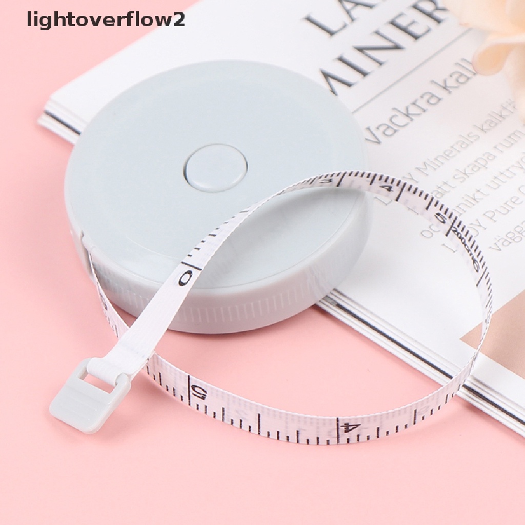 [lightoverflow2] 1pc 2m Tape Measures Portable Retractable Ruler Penggaris Tinggi Badan Anak Roll Tape [ID]