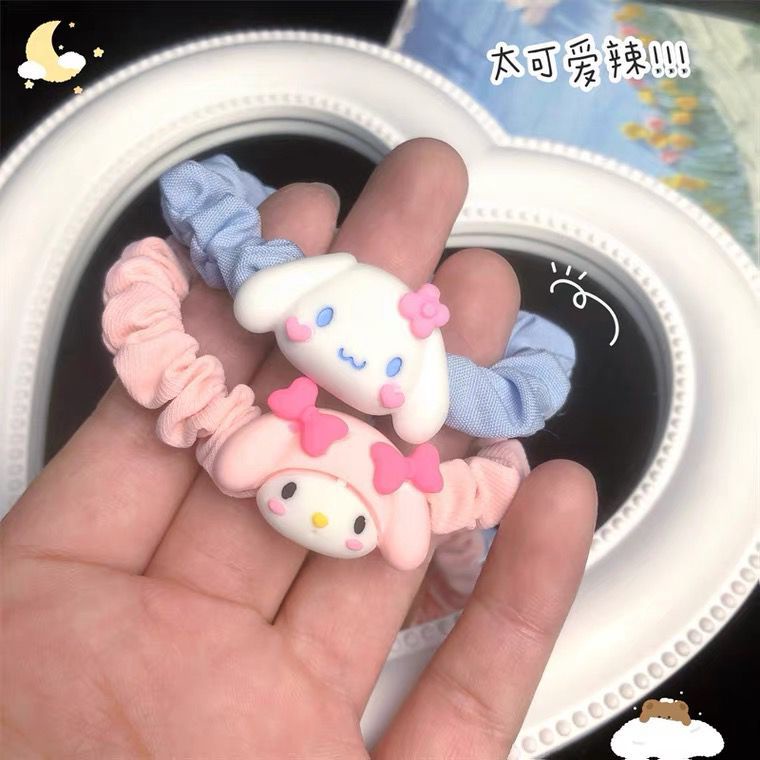 1 Pc Kunciran Karet Gelang Sanrio Kulomi Lucu [062]
