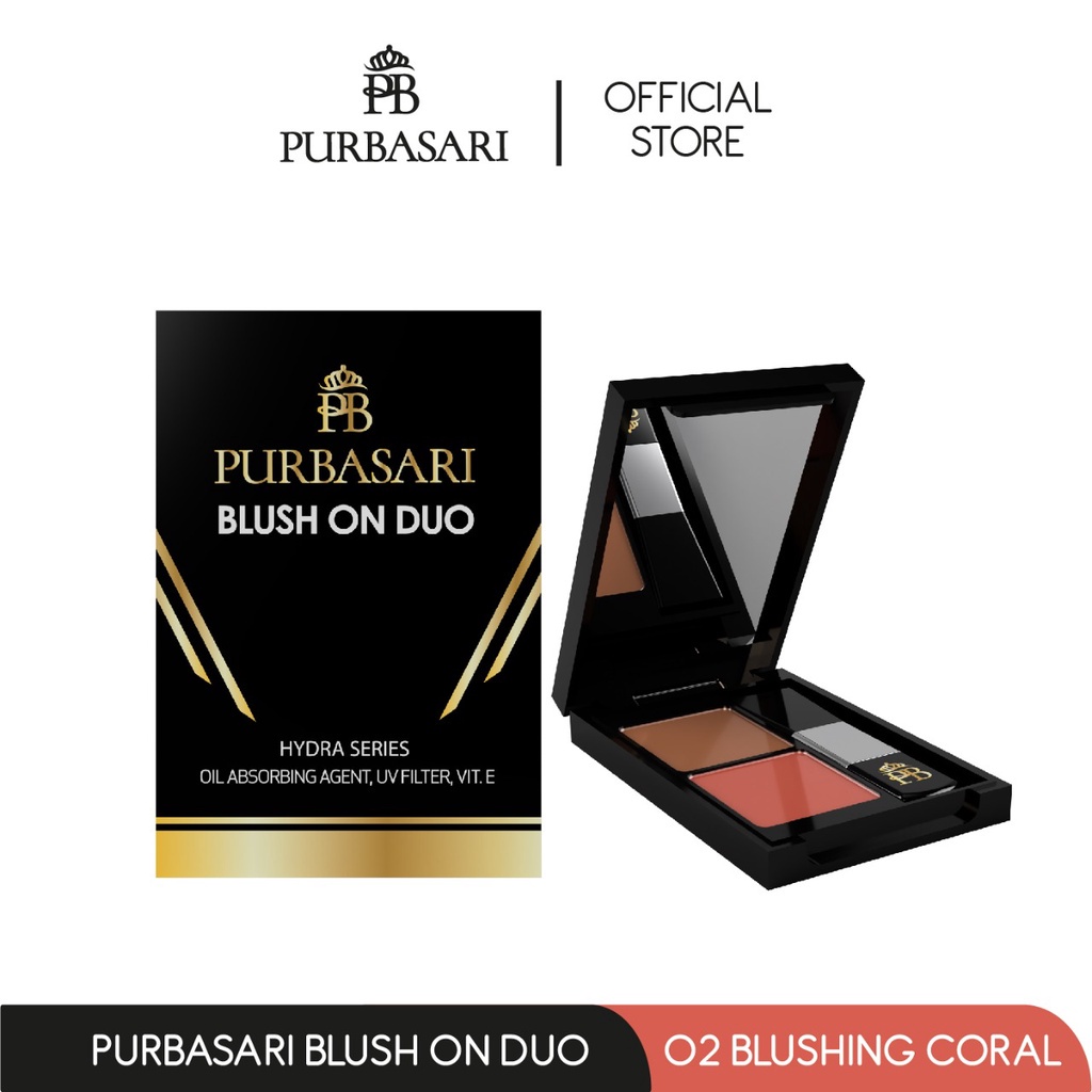 PURBASARI BLUSH ON DUO 5g