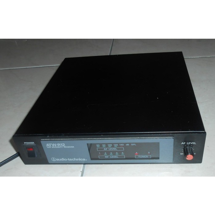 Audio Technica Model ATW-R12 VHF Diversity Wireless Receiver