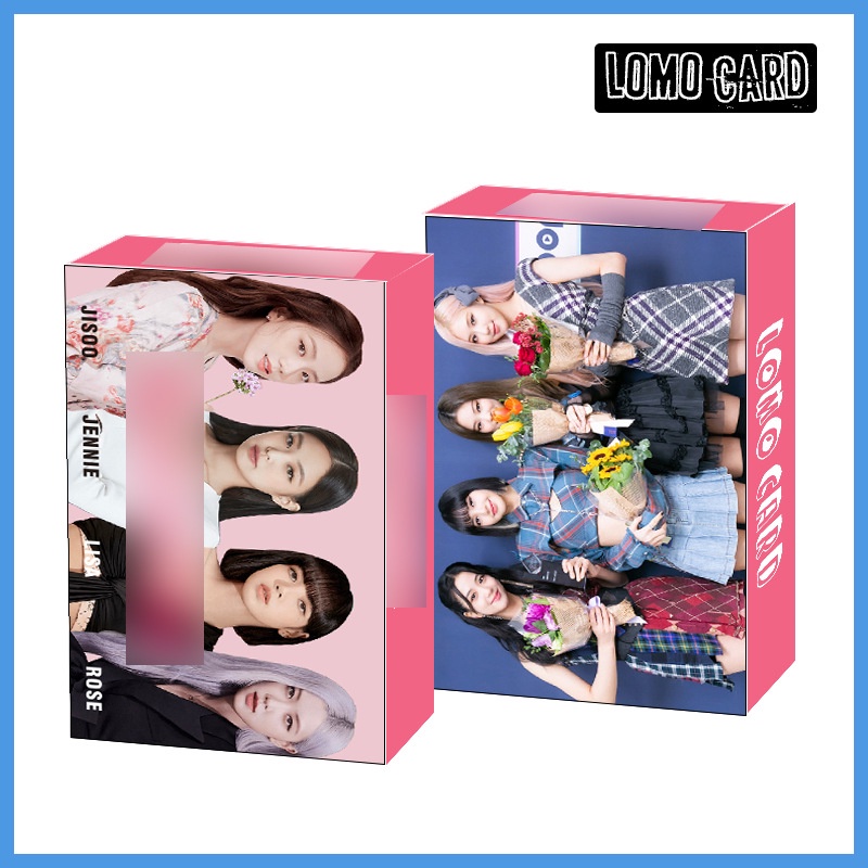 30pcs black pink LOMO Card Album LISA ROSE JINNIE JISOO Photocard Jisoo Jennie Rose Lisa Blink comeback BP