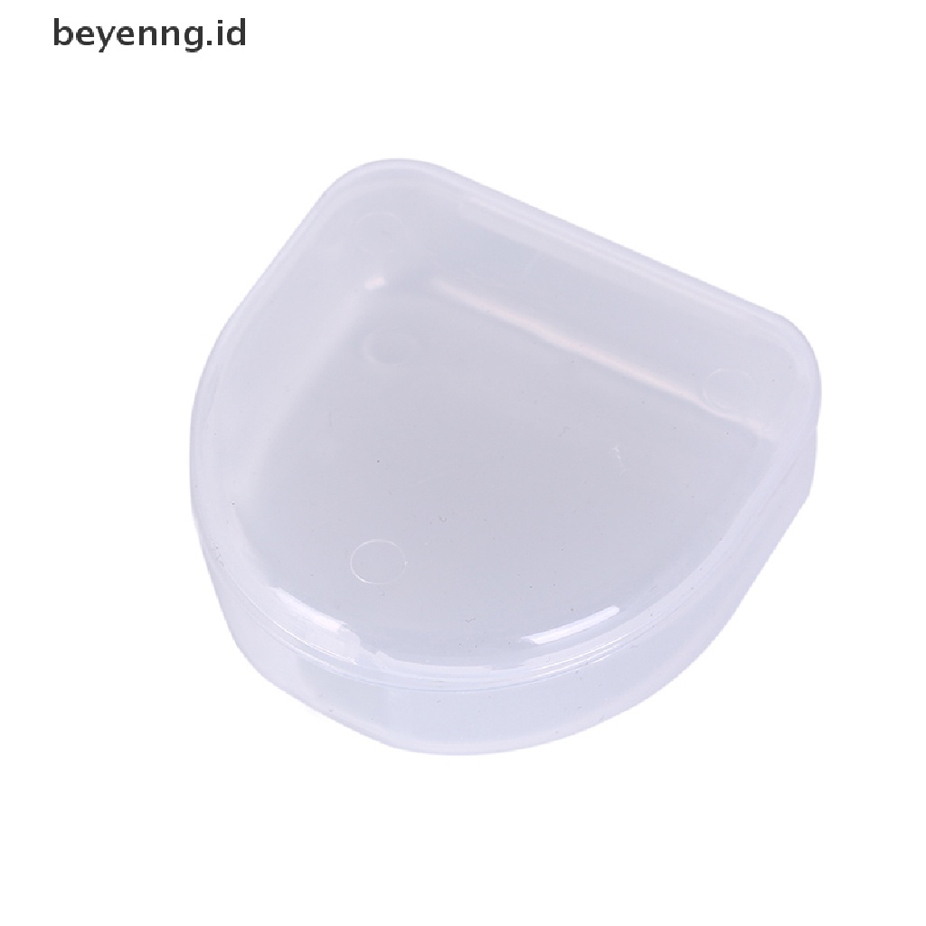 Beyen 1pc dental box  teeth storage case mouth guard container 6.4x6.5x2.5cm ID