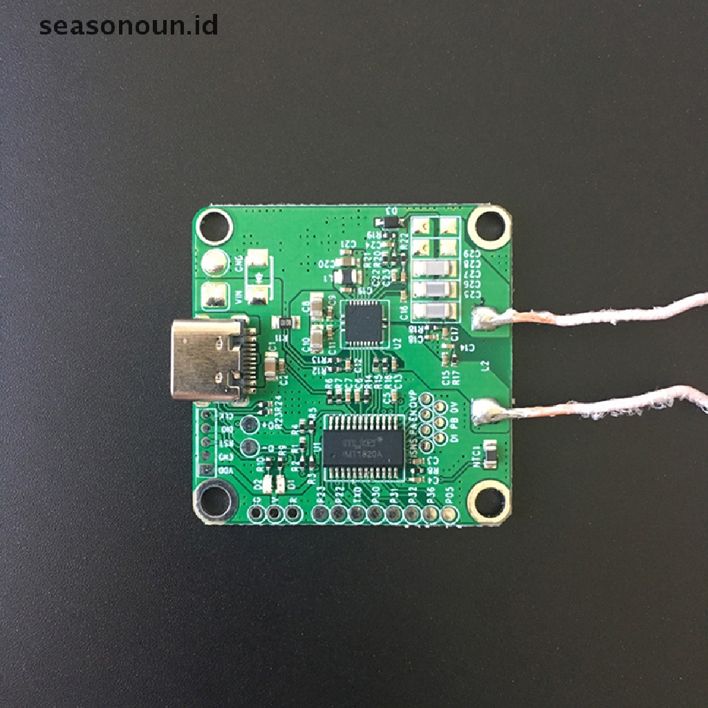 Seasonoun 5V-13.5V 20W Qi fast wireless charger module transmitter PCBA circuit board.