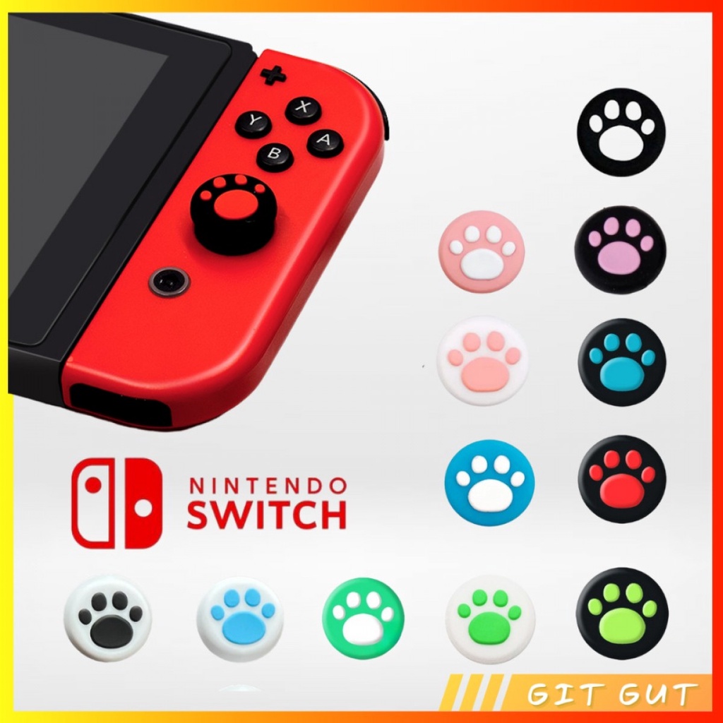 Nintendo Switch Analog Thumb Grip Cat Paw - Controller Stick Cap