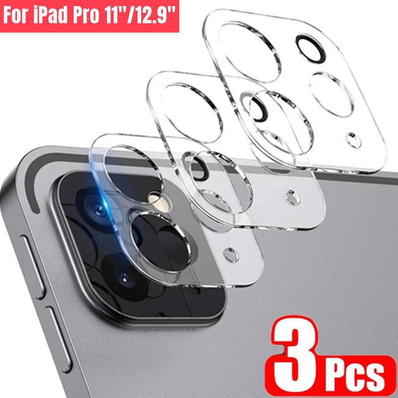 1-3pcs Pelindung Kamera Untuk ipad Pro 11 12.9 2022 2021 2020 2018 Kaca Lensa Belakang HD Tempered Film Clear Cover Untuk ipad 10.9 2022 Air5 4mini 6 Aksesoris