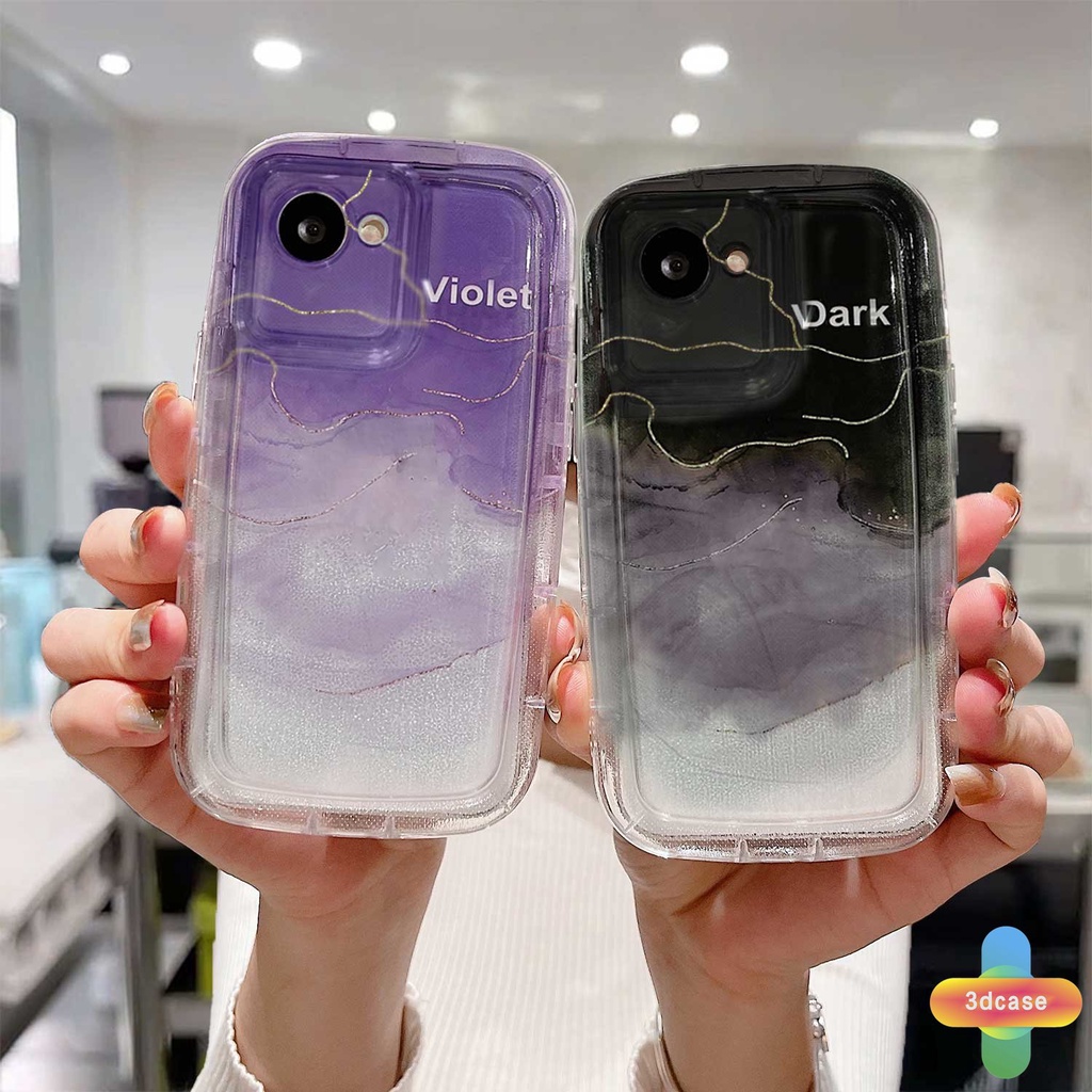 Case HP Realme 10 C30 C30S C11 2021 C21Y C31 C33 C35 C15 C21 C25 C20 C3 C12 C2 C25S 5S 5 5i 9i C17 7i C1 C25Y C2 C3i 6i C20A  Narzo 20 10 10A 20A 30A 50i 50A Prime A7 A5S A15 A16 A17 A53 A53S A57 A77 Ins Watercolor Gradient Halo Soft Airbag Cover