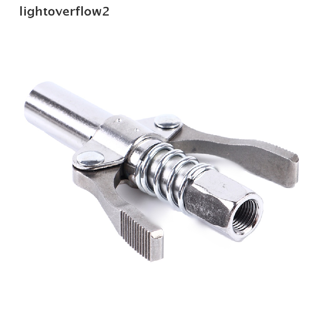 [lightoverflow2] Grease Tool Coupler Heavy-Duty Quick Lock and Release Double Handle [ID]