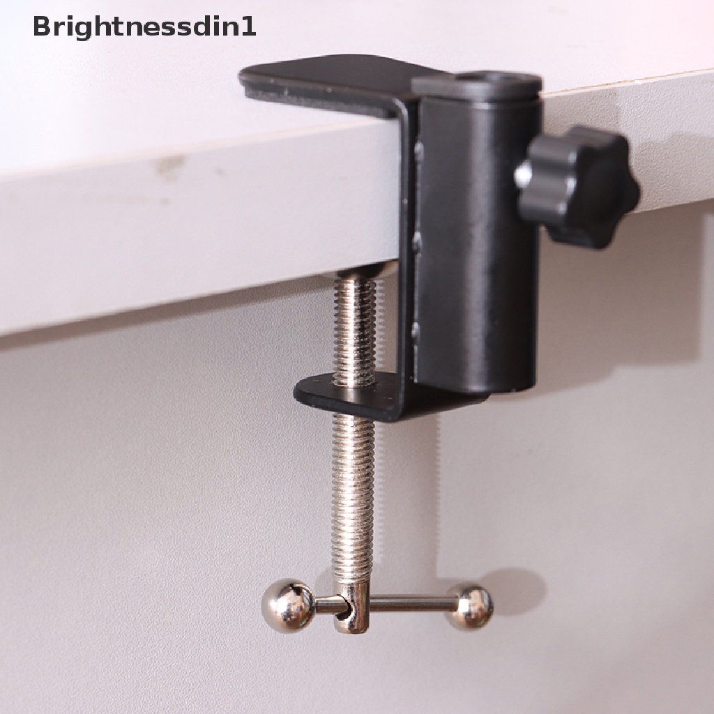 [Brightnessdin1] Cantilever Clamp Holder Lampu Meja Klip Fitgs Base Selang Untuk Mic Stand Butik