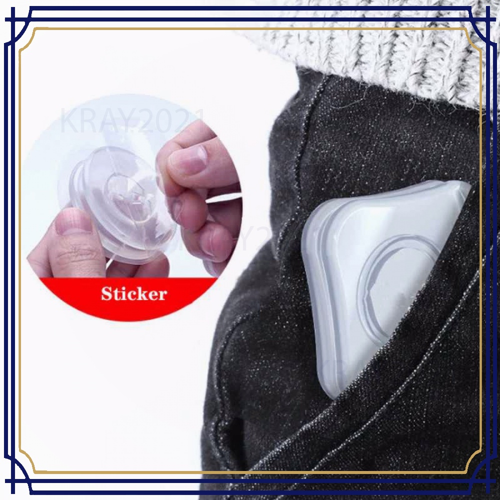 Holder Smartphone Nano Adhesive Sticky Rubber Pad -TP939