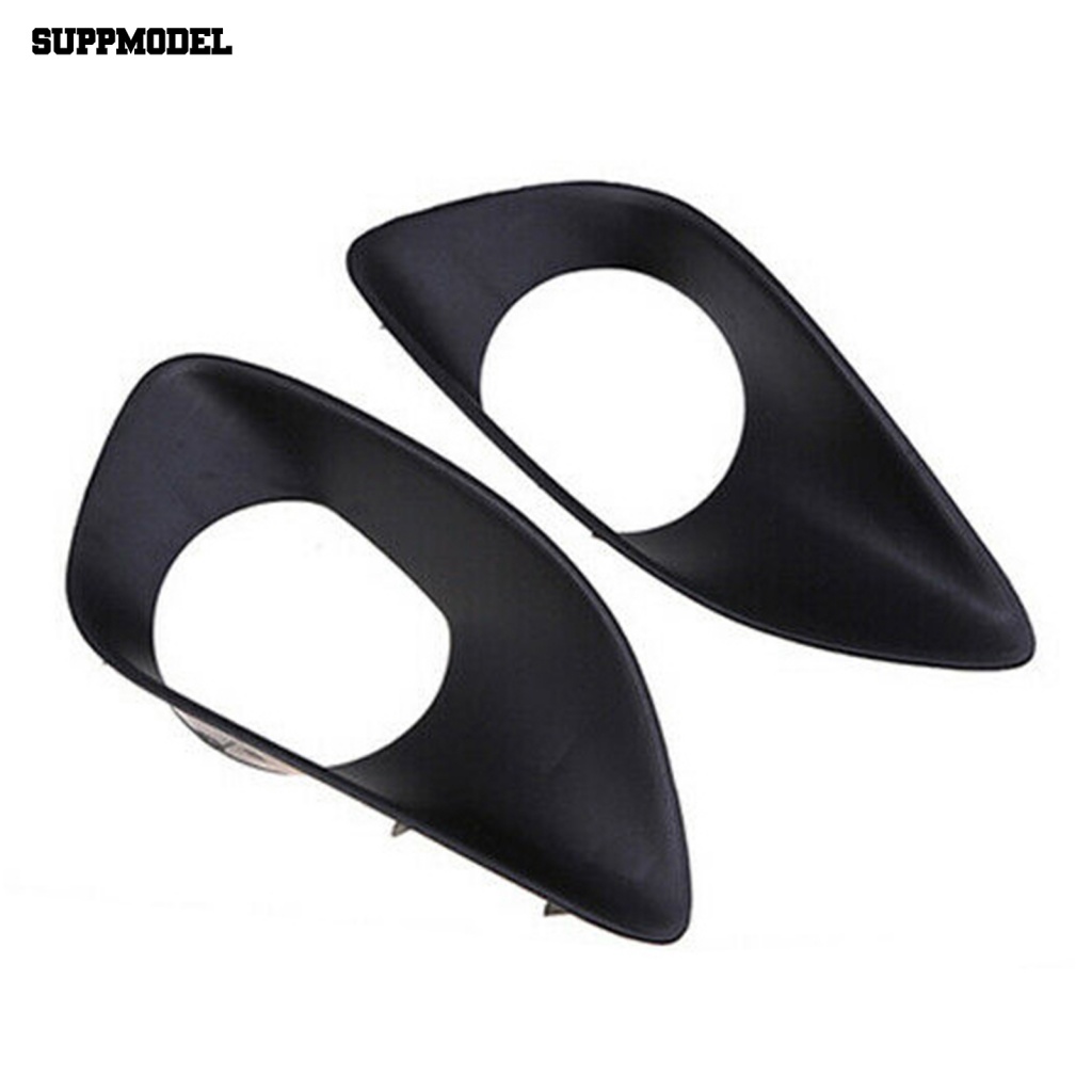 Suppmodel 2Pcs Simple Fog Lamp Case 81482-0D040 Fog Light Lamp Cover Suku Cadang Mobil Untuk Toyota Yaris Sedan 2007-2012