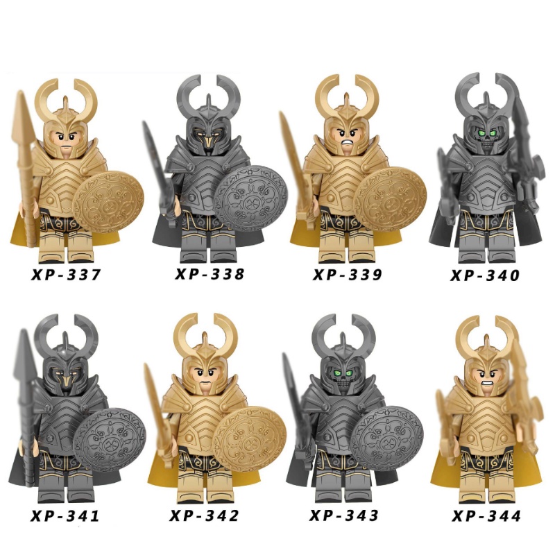 Thor Asgard Army Mini Figure Asgard Guard Asgard Warrior Undead Guard Rakitan Mainan Blok Bangunan